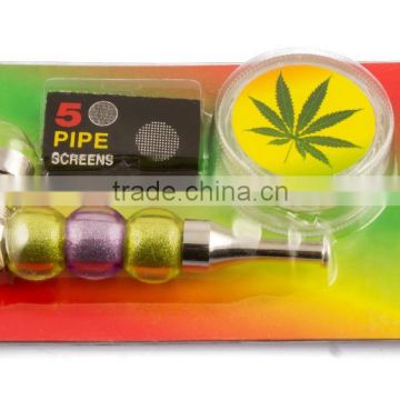 Grinder,pipe,mesh kit for smoking