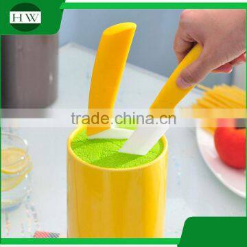 Kitchen Accessories Eco Plastic Round Flatware Knife Storage Rack Holder photo-3