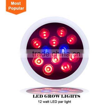 Advanced Plantinum Led Grow Lights 12w Full Spectrum Led Grow Lights 4 Leds 3red+blue Lamp for Flowerring photo-2