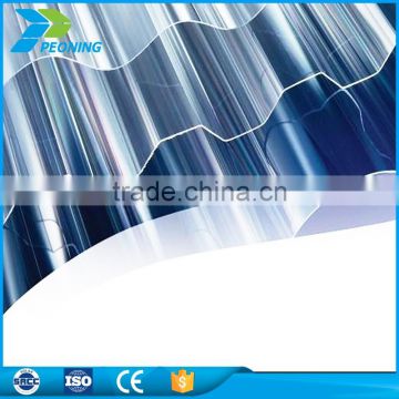 ISO9001 Quality Certification wavy clear fiberglass roofing corrugated plastic sheet