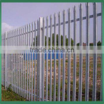 Hot dip galvanized Palisade Fence Original Factory