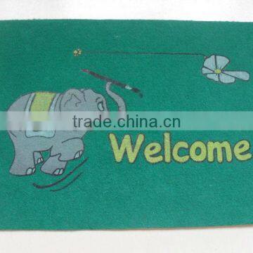 Green advertising pad