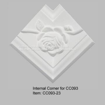 Crown Molding Trim With Rose Design photo-4