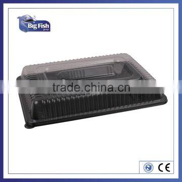 Disposable food take out plastic packing box