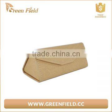Kraft Paper Triangle Folding Sunglass Case,fashion Foldable Glasses Case photo-2