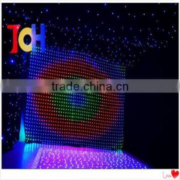 Wholesaler Dmx512 Sewn Rental Curtain Wall Led Backdrop Decoration photo-3
