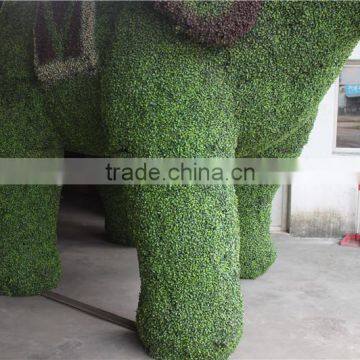 Artificial Design Nature Simulation Grass Plant Elephant Statue Animal Sculpture photo-5