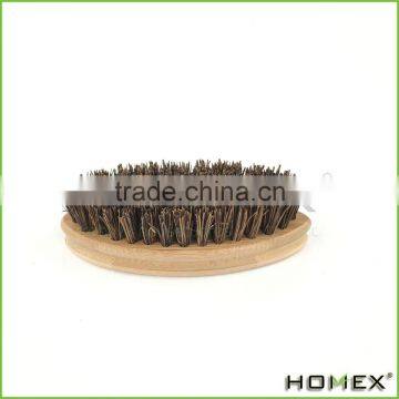 Bamboo Vegetable Brush w Hard Brush Homex BSCI/Factory photo-4