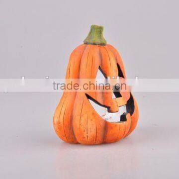 Pumpkin Candle Holder Ceramic Artware/Home Decoration Halloween Candlestick photo-4