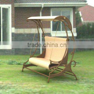 Leisure Garden Swing Or PE Rattan Patio Outdoor Swing