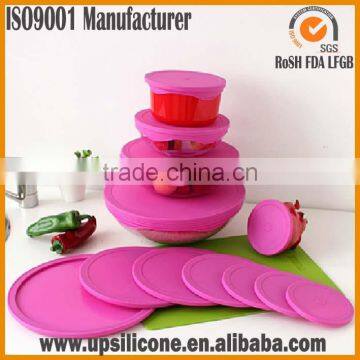 Silicone Suction Lid & Food Cover/silicone Lid,silicone Pan Lid photo-5