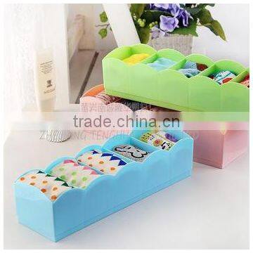 Home Storage Socks/Underwear Storage Box Plastic Organizer Box Home Containers photo-5