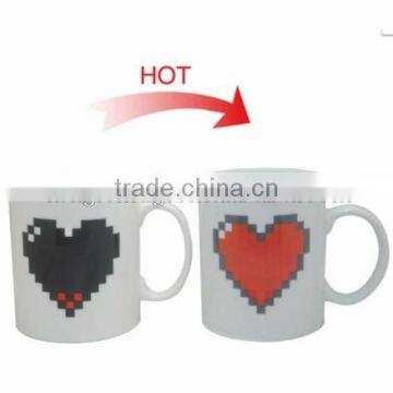 2017 promotional item 11oz mug custom color changing with logo