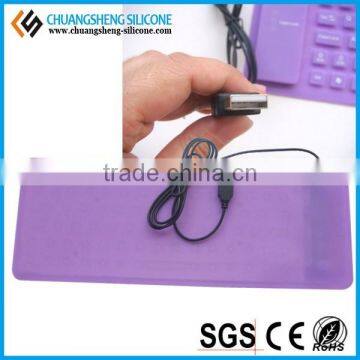FLEXIBLE AND SILENCE USB SILICONE KEYBOARD IS ON SALE