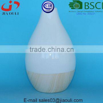 Hot Products Lucky Bamboo Design Ceramic Wood Print Vase for Home Decor photo-6