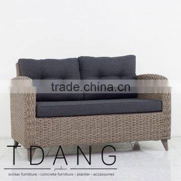 Tropiton Wicker Conversation Bench - Vietnam Poly Rattan photo-2