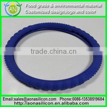 2015 Best Sale Universal M S Size Silicone Steering Wheel Cover|car Steering Wheel Cover for Accessories photo-5