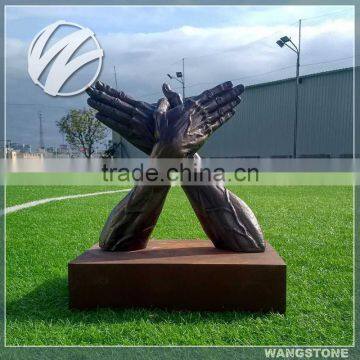 Original Design Bronze Hand Garden Decorative Sculpture photo-2