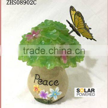 Wholesaler Company Bulk Production Green Musrhoon Flower Solar Tree