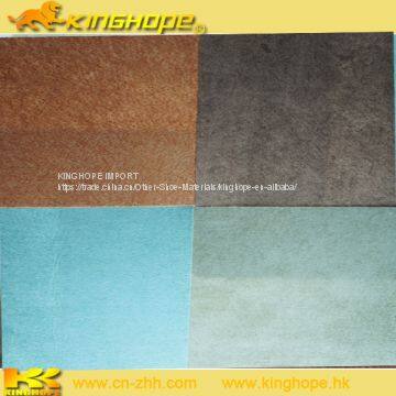 Free Sample Nonwoven Imitation Leather for Sportwear photo-3