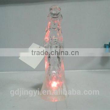 LED Light Hight Transparent Acrylic Bowing Pope photo-2