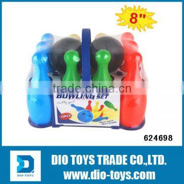 kid sports toys, children 8" bowling play set for kid