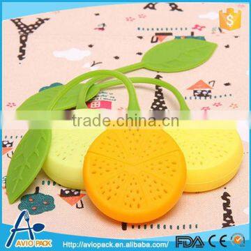 Food Grade Silicone Tea Filter Lemon Shaped Tea Filter photo-2