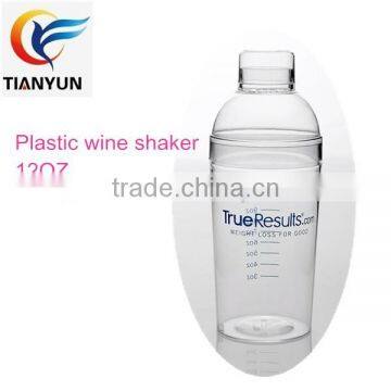 plastic cocktail Shaker chinese manufacturer