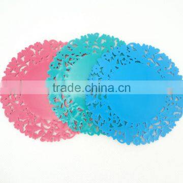 PVC cup silicone coaster