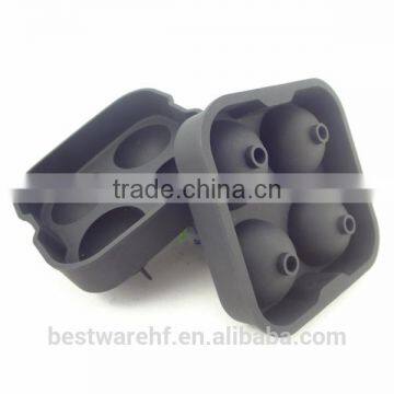 Novelty Hot Sell Silicone Ice Glass Mold on Ebay,amazon Fda Silicone Ice Sphere Ball Mold. photo-6