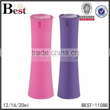 2017 Hot New Products Cosmetic 12ml 16ml 20ml Women Shaped Perfume Bottle Purple Plastic Cover Spray Glass Bottlee Perfume photo-3