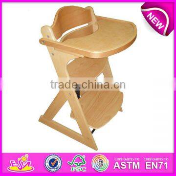 2015 New Baby High Chair,solid Wood High Chair,hot Sale Baby High Chair W08F015 photo-3