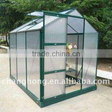 6x6ft small sturdy greenhouse /no spring clips