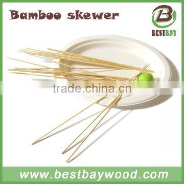 Best Price Wooden BBQ Bamboo Skewer/ Bamboo Skewer Machine /kabob Skewer photo-2