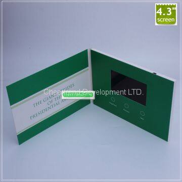 4.3inch video display book manufacturer