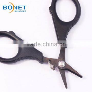 S91014 CE Qualified 3-1/2" Easy Carry Small Fishing Line Cutting Scissors photo-5