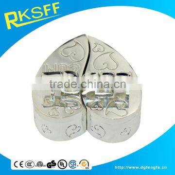 Metal Letter Heart Shape Baby First Tooth & Curl Box photo-3