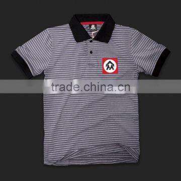 100%cotton/polyester men' polo neck t shirt