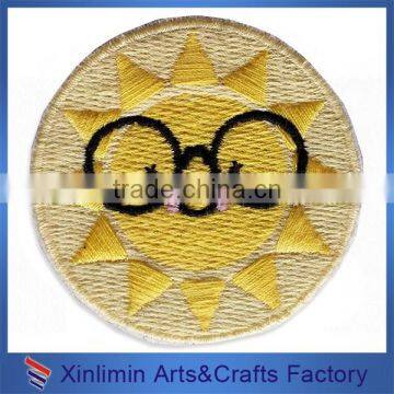 Self-adhesive Hook and Loop Embroidery Patch Flower Patches for Sale photo-5