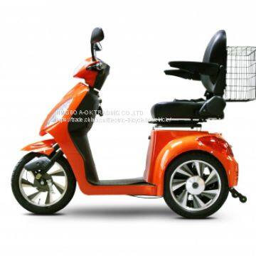 800W Lead-acid Electric Disabled Tricycle, CE Approved 3 Wheel Electric Scooter for Adults photo-4