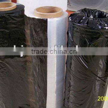 High Quality Black Strech Wrap With Logo