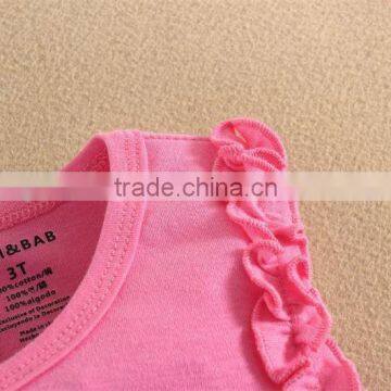 Fashion Mom and Bab Branded Girls Shirts Guangzhou Supplier photo-2