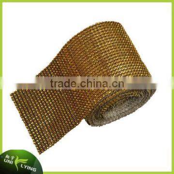 2016 Bling Plastic Crystal Rhinestone Mesh Hotfix Trimming Iron On Crystal Patches photo-6