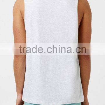 Casual White Classic Workout Tank Tops photo-3