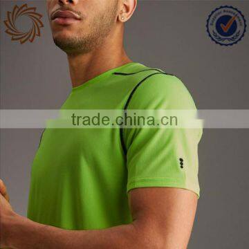 Fluorescence Mesh Mens Dry Fit Sport Football t Shirt photo-2