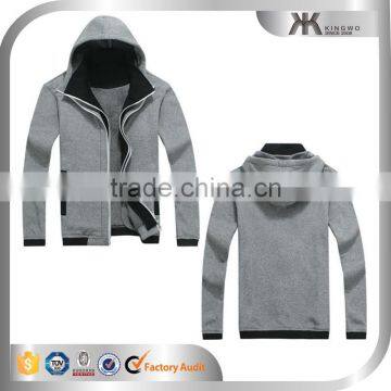 2016 Hoodies Men Long Sleeve Hooded Cardigan Sweater