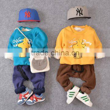 S15260A Hot Sale 2017 Winter Fashion Children Hoodies Boys Long sleeve Pullover Hoodies