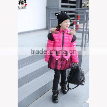 Cheapest Fashion Kids Girls Down Jacket photo-4