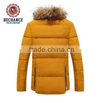 2016 Fashion Mens Fur Hood Jacket for Winter photo-2