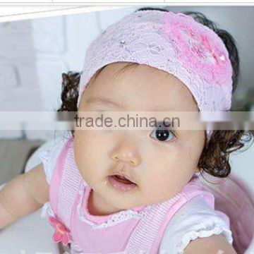 Baby Headband Lace Flowet Hair Bands Children Hairband Hair Bow